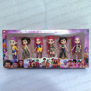 Ensemble <span class=keywords><strong>de</strong></span> figurines <span class=keywords><strong>de</strong></span> filles Fantasy Anime Kpop Monster Hunter, vente flash, jouet pour distributeur automatique, cadeau idéal pour les amateurs <span class=keywords><strong>de</strong></span> figurines - Product Image 2