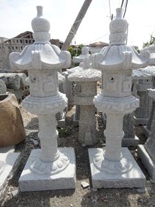 Escultura blanca para tallado a mano <span class=keywords><strong>de</strong></span> camino japonés, piedra ligera, granito, Roca, Kasuga, linterna gris, escultura para decoración <span class=keywords><strong>de</strong></span> jardín, patio, aire libre - Product Image 2