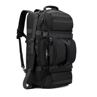 Sac à dos tactique robuste 3 en 1 avec bandoulière amovible pour la chasse et le camping