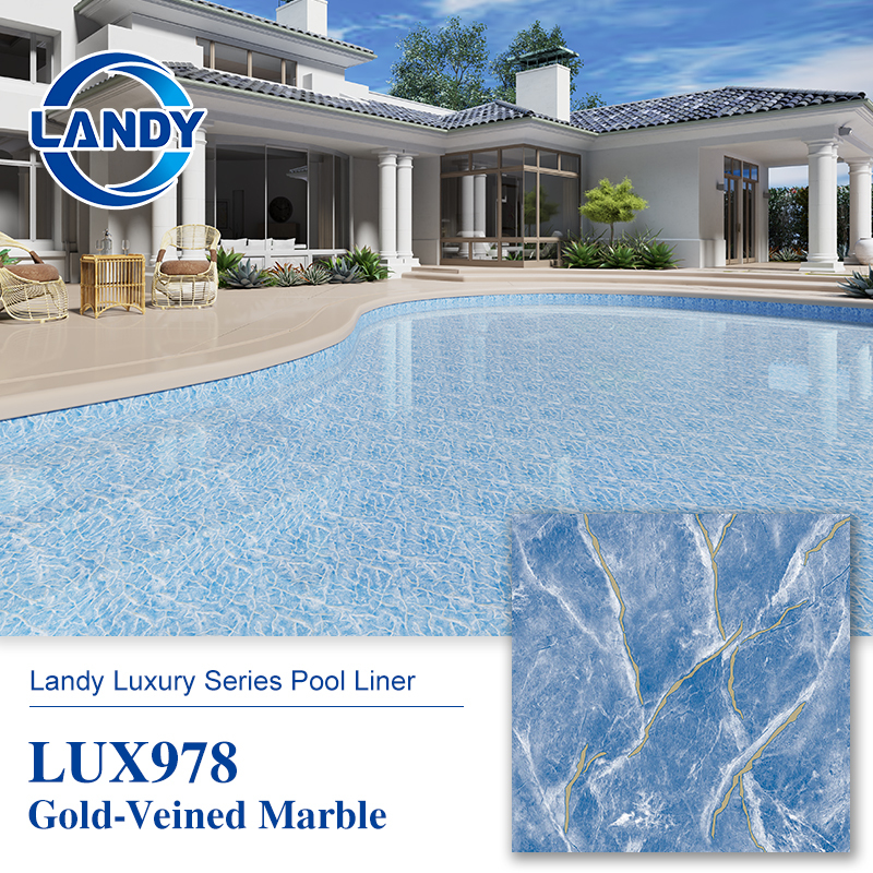 Blue LUX978 Pool Liner