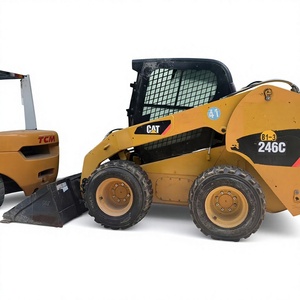 Cargadora usada CAT 246C Precio económico excelente rendimiento Cargadora usada CAT en venta - Product Image 1