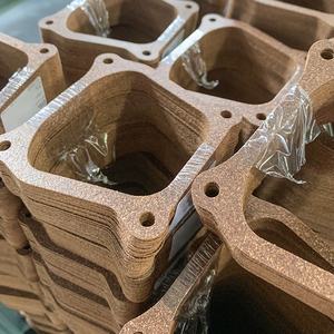 JUNMA personnaliser matériau de <span class=keywords><strong>joint</strong></span> d'étanchéité résistant aux hautes températures <span class=keywords><strong>feuille</strong></span> de liège en caoutchouc adhésif métallique - Product Image 6