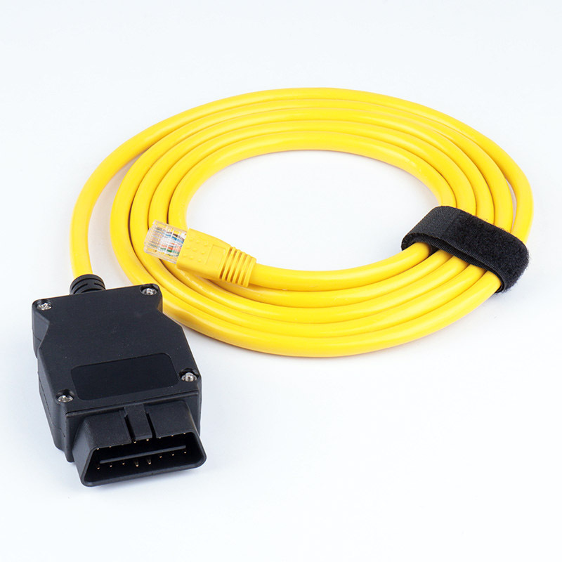Кабель для BMW ENet, сменный кабель Ethernet RJ45 к j1920 OBD2 для кодирования BMW серии F