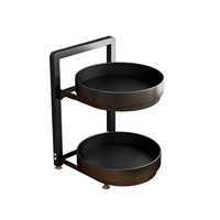 Étagère de rangement de cuisine rotative et réglable en hauteur 2025, support de rangement multicouche pour casseroles et poêles, étagère de cuisine pour épices