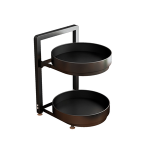 2025 rotatif réglable hauteur organisateur de <span class=keywords><strong>cuisine</strong></span> multicouche support de rangement Pot et casserole étagère de rangement étagère de <span class=keywords><strong>cuisine</strong></span> pour épices - Product Image 4