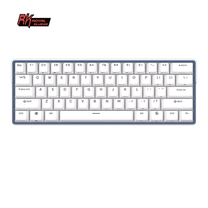 Royal Kludge <span class=keywords><strong>Rk61</strong></span> Plus Rgb Backlit Colorblock Keycaps Pc แล็ปท็อปแป้นพิมพ์ที่กำหนดเอง61คีย์ Usb Wireless คีย์บอร์ด - Product Image 6