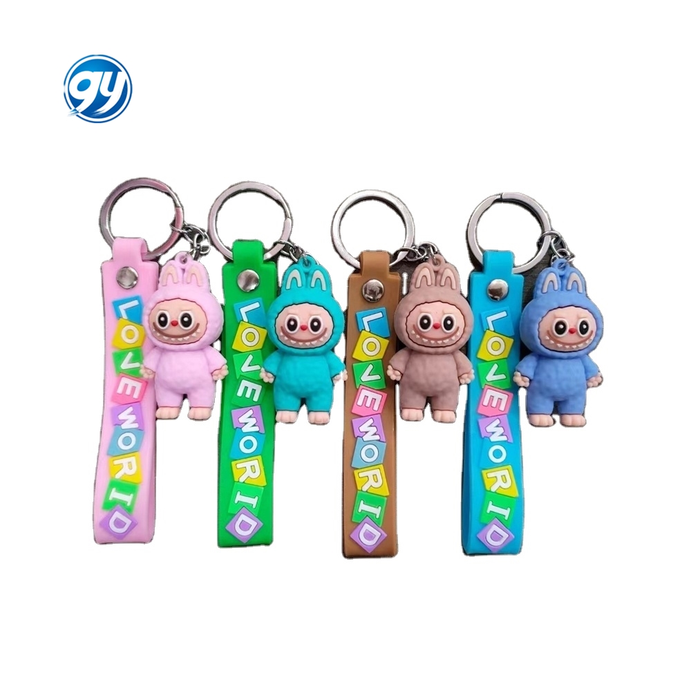 キーホルダー・キーリング LABUBU LET'S PLAY TOGETHER DOLL SERIES BABA KEYRING LABU Space Adventure Series,Exciting 6.6 in Plush Doll