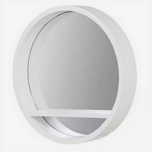 Home Decor White Black Round Wall <strong>Mirror</strong> <strong>Porthole</strong> Make up Hallway Bathroom Bedroom Hanging <strong>Mirror</strong> with Shelf - Product Image 2