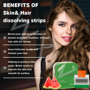 Vente en gros Personnalisables Beauté Naturelle Biotine Bandelettes Orales Sans Sucre Biotine Film Oral Vegan Supplément Biotine Bandelettes Orales - Product Image 6