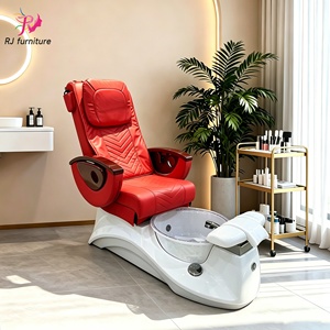 เก้าอี้นวดสปาทำเล็บแบบไร้ท่อสำหรับร้านทำเล็บ Sale Beauty Nail Salon พร้อมระบบนวดหลังแบบเต็มตัวสุดหรู - Product Image 1
