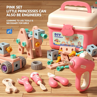 Kit de montage de vis DIY de 146 pièces avec outils et pièces de construction, et étui de rangement portable – Jouet de construction créatif, cadeau, vente en gros