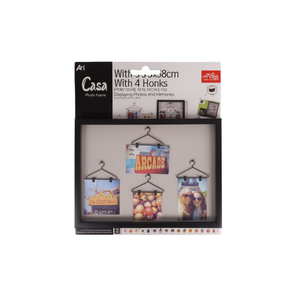 Arti Casa Photo Frame 51x38cm With 4 <b>Hooks</b> For Displaying Photos And Memories - Product Image 2