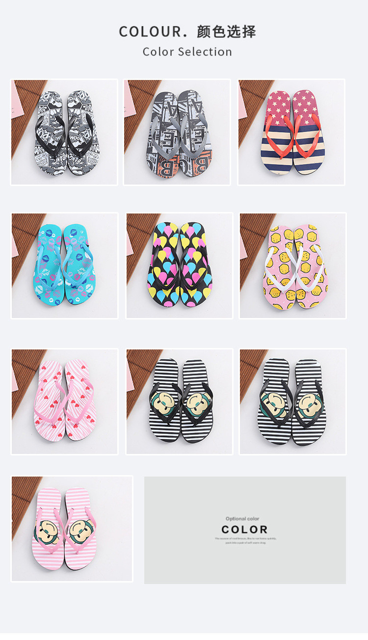 Cheap Price Flip Flops Summer Beach Slippers Women Men Shoes PE Flipflop Slipper Wholesale