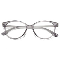 Lunettes de vue pour femmes, style campus, classiques, ovales, œil de chat, tendance, montures optiques ultra légères en TR90, couleur bonbon, transparentes