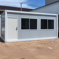 Maison Modulaire Préfabriquée de Haute Qualité 20/40 pieds avec Cuisine, Salle de Bain, Chambre, Panneaux Sandwich en Acier Postmodernes à Énergie Solaire