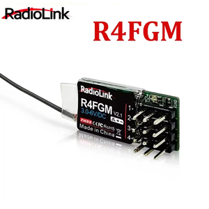 Radiolink R4FGM Mini Receptor de 4 Canales con Giroscopio 1:28/64 para Coches RC de Bolsillo, <span class=keywords><strong>Hotwheel</strong></span> RC4GS RC6GS T8S T8FB RC8X - Product Image 1