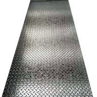 Matériaux de construction S220GD AZ150 55 Aluminium Zingué Haute Résistance Panneau Mural Extérieur Plaque d'Acier à Motif Damier