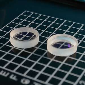 Óptico pulido Corning7980 sílice fundida UV cuarzo Material diámetro 19,8mm espesor 2mm sin revestimiento ventana de vidrio protector - Product Image 1