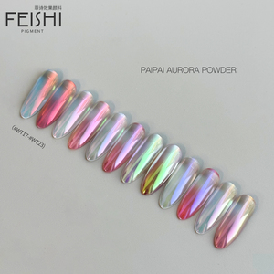 Vente flash 2025 : Poudre Aurora originale, accompagnée d'un coussin de maquillage au design unique, dans un récipient en maille, facile à utiliser et économise la poudre. - Product Image 3