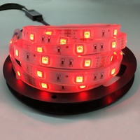 Bande lumineuse LED intelligente USB RGB 5V DC 5050 30 LED/m 60 LED/m