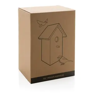 Casita para pájaros FSC, dispositivos ecológicos - Product Image 2