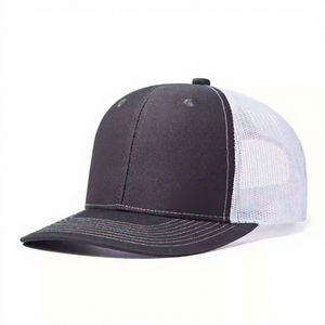 Individuell Gestaltete 3D-Stickerei 6-Panel Mesh Schaumstoff Wildleder Snapback Trucker Mütze mit Bilddesign - Product Image 3