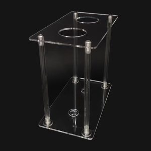 Cono de sedimentación Imhoff de plástico de <span class=keywords><strong>laboratorio</strong></span> para uso científico en <span class=keywords><strong>laboratorio</strong></span> Soporte de tubo Imhoff - Product Image 1