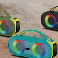 BKK / OEM 20W IPX5 Enceinte portable avec lumière RGB pour fêtes en extérieur