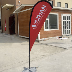 Tùy Chỉnh <span class=keywords><strong>3M</strong></span> Cờ Túi Nước Biểu Ngữ Ngoài Trời Bay Lông Nhà Giọt Nước Bãi Biển Cờ - Product Image 6