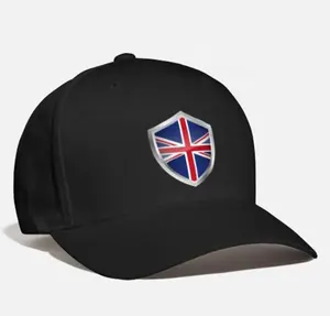 Gorro elástico de poliéster y LICRA para hombre, banda elástica no ajustable, gorro de unión completa con ala