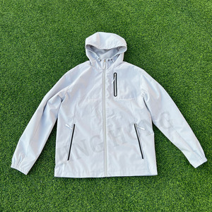 Custom <b>Waterproof</b> Windproof <b>Lightweight</b> <b>Jacket</b> Outdoor Polyester Multiple Pockets Windbreaker <b>Jacket</b> - Product Image 1