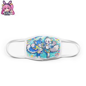 Masker wajah Anime Kawaii kustom desain elegan dan ringan ruang tebal masker katun - Product Image 4