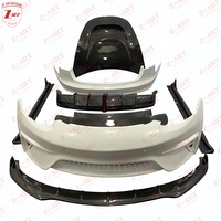 Kit carrosserie Z-ART Tesla Model 3 Prime X Facelift en fibre de carbone, kit aérodynamique, pare-chocs, pièces de tuning et de style pour Tesla Model 3