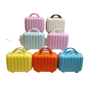New Fashion Pattern Zipper Closure PU Material Cosmetic Bag Small Cute Cream Style Luggage Storage <b>Case</b> - Product Image 1