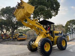 Excavadora usada Importada de Japón Komatsu WA100/WA510 Cargadora de ruedas con alta capacidad y buenas condiciones para Venta barata - Product Image 2