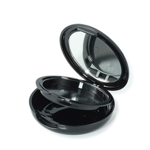 Fournisseur taïwanais Boîtier compact pour poudre de métallisation en gros Étui à poudre rond à double couche - Product Image 1