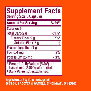 OEM/ODM 3-em-1 Suplemento Alimentar De Cápsula De Fibra Diária, Suplemento De Fibra De <span class=keywords><strong>Psyllium</strong></span> Sem Adoçantes Ou Sabores Adicionados - Product Image 2