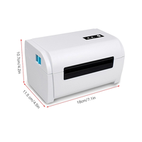 Imprimante thermique pour codes barres et étiquettes, pour codes barres, 110mm, Interface USB avec support, vente en gros directement d'usine