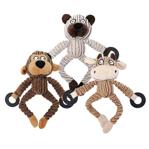 Juguete de Peluche con Sonido Suave para Mascotas, Juguete de Mono de Peluche para Mascotas - Product Image 6