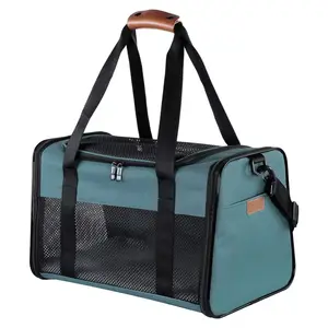 Airline Approved Pet Carriers Soft Sided Collapsible Pet Travel Carrier For Medium Puppy And Cats Pet Carriers For Cats