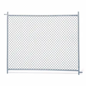 50*50mm 60*60mm Mesh Galvanized PVC Coated Chain Link Fence/playground Hook Flower Net