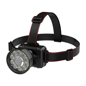 Linterna frontal LED de 5W recargable de 2400mAh con un alcance de más de 500M para iluminación de trabajo, pesca y camping. - Product Image 1