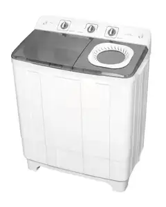 9千克家用不锈钢智能双缸洗衣机顶部装载半自动洗衣机