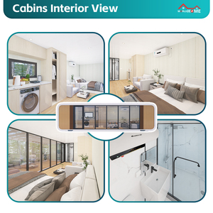 Structure Gonflable en Acier Régulée pour Environnements Extrêmes – Villa <span class=keywords><strong>de</strong></span> Luxe, Hôtel, Locations Vacances, Cuisine Complète, <span class=keywords><strong>Salle</strong></span> <span class=keywords><strong>de</strong></span> Bain Moderne - Product Image 6