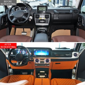 ชุดอัปเกรดดัดแปลงภายในรถ2002 2018 2025 W465สีส้มประกอบภายในรถเหมาะสำหรับ W464 W463 Mercedes Benz G-Class - Product Image 2