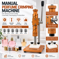Machine à sertir les flacons de parfum, manuelle, pour bouchons de pompe pulvérisatrice, colliers en aluminium, pour ateliers et usines d'emballage cosmétique – Approvisionnement direct usine
