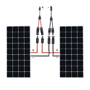 Chất Lượng Cao MC 4 Nối Năng Lượng Mặt Trời Extension Cable Nam Và Nữ Cặp Solar Panel Nối Dây