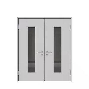 2025米国標準サイズ2時間耐火ステンレス鋼インテリアMDFドアベッドルーム用ホームアパート用 - Product Image 5