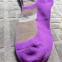 Chaussettes de compression graduée à soutien progressif pour la course et le tennis, soulageant la fatigue des jambes