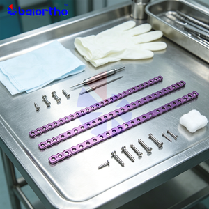 Professionelle Veterinär-AO-Titanlegierung Pankarpalearthrodese-Verriegelungsplatte für Orthopädische Knochenimplantate bei Hunden und Katzen - Product Image 5